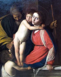 Die Heilige Familie mit dem kleinen Johannes dem Täufer